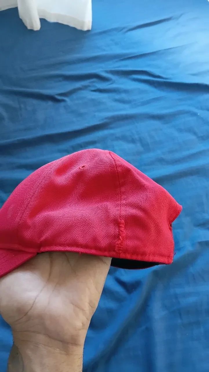 Boné jordan metal vermelho - Foto 4