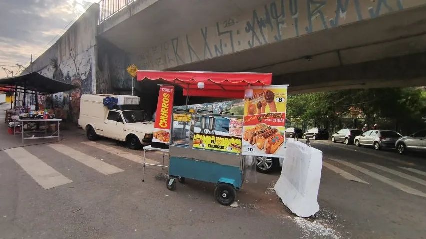 Carrinho churros pastel lanches - Foto 3