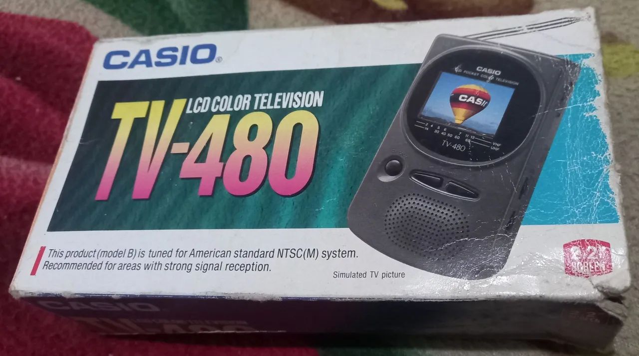 Tv portatil para colecionadores 