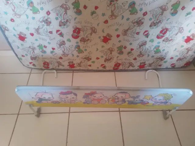 Colchão infantil + Protetor de cama