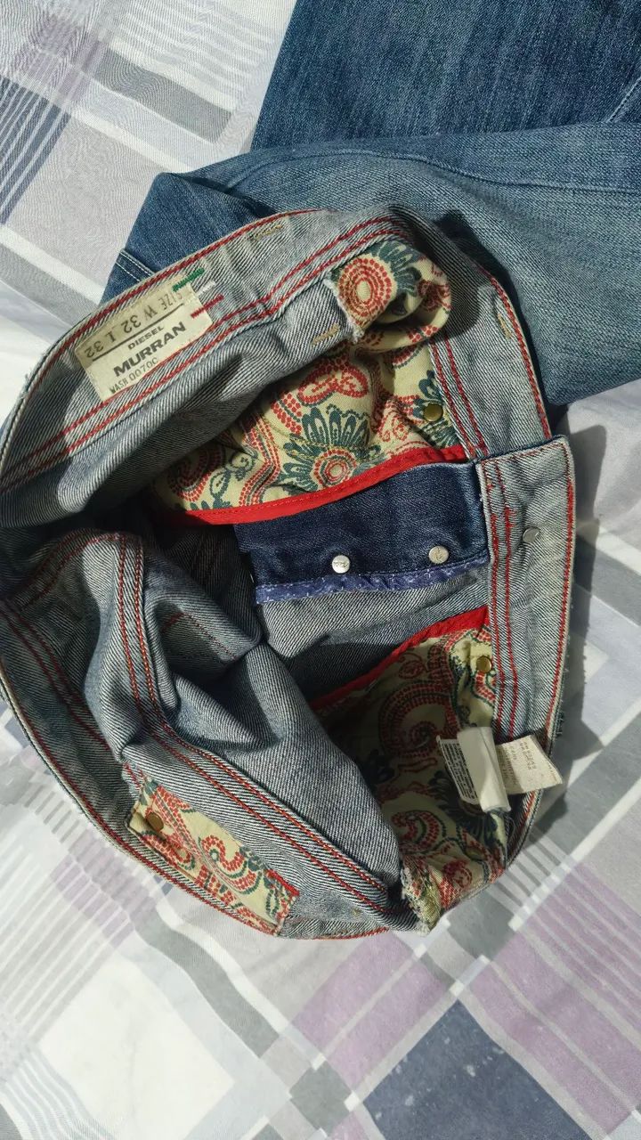 Calça jeans diesel murran 40 - Foto 5