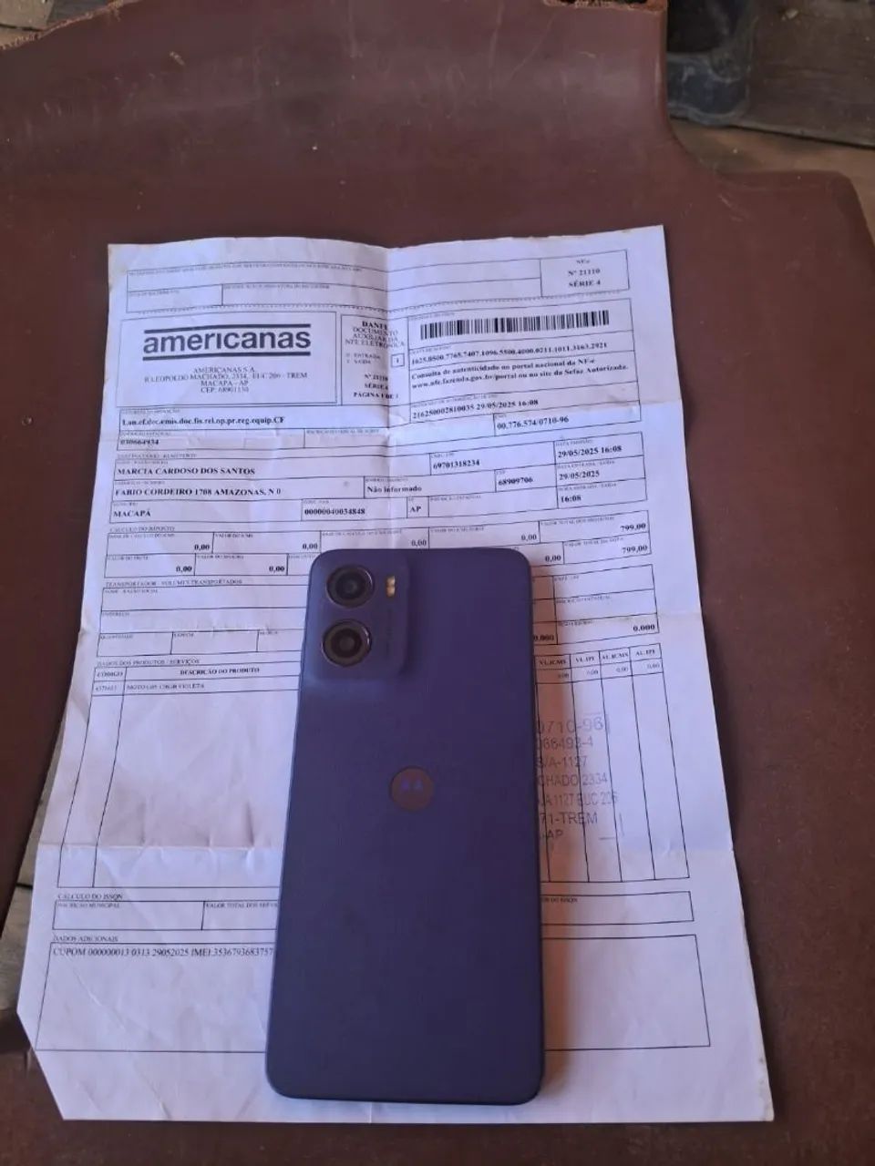 Tô vendendo esse celular moto g05 