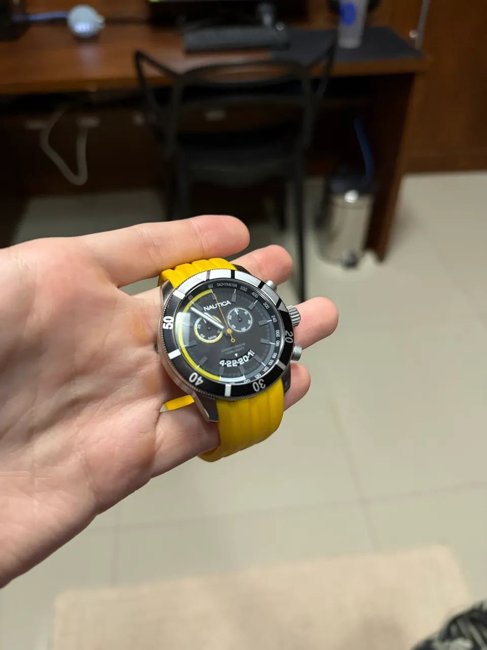 Relógio Náutica Chronograph - Modelo N17583G