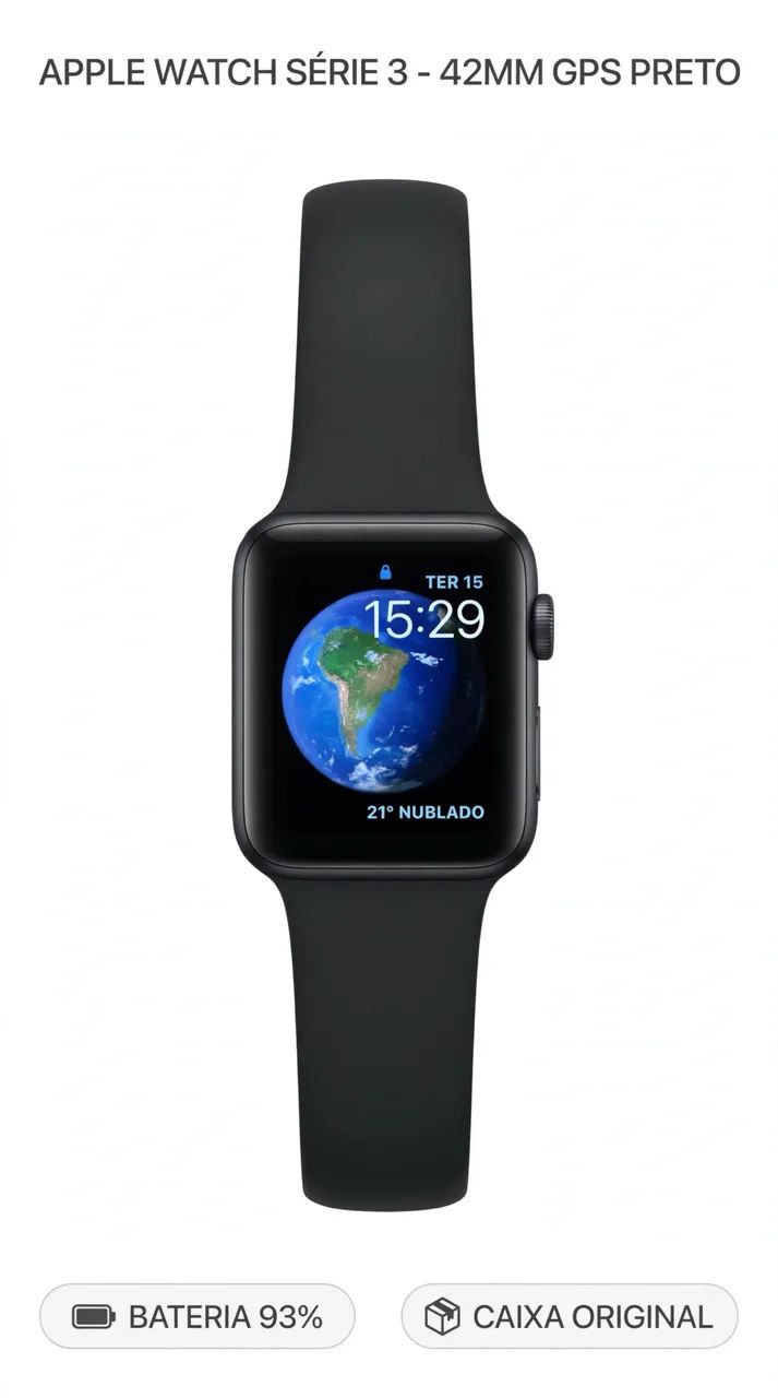 APPLE WATCH SÉRIE 3 GPS 42mm