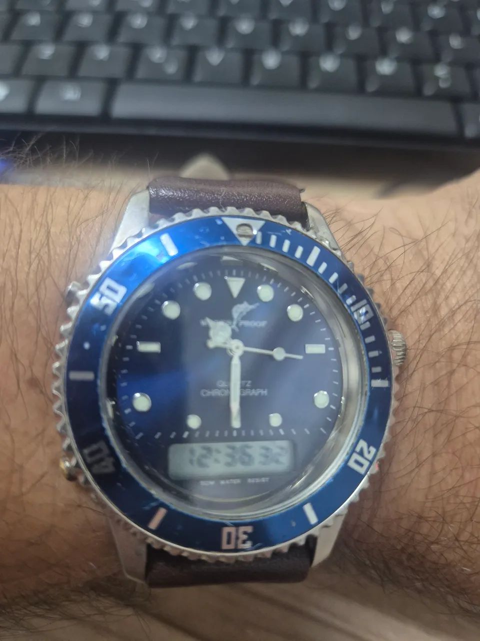 Relógio TECHNOS WATER PROOF  50 METROS    -    FUNCIONANDO PERFEITAMENTE - Foto 4