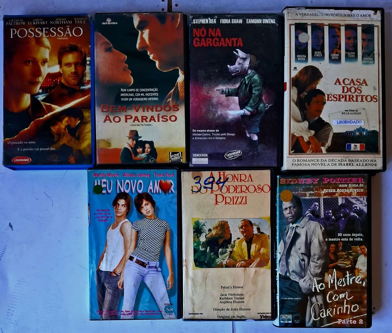 Fitas Vhs de Romance e Drama ( Lote)