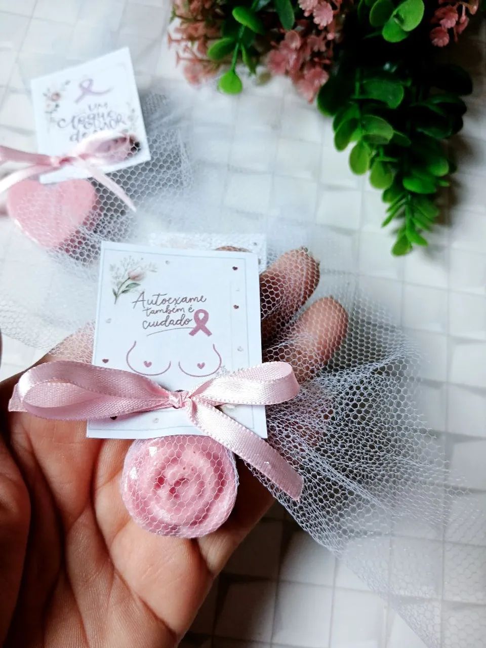 MIMOS PERFUMADOS OUTUBRO ROSA  - Foto 5