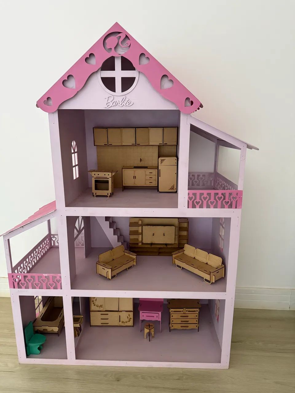 Casa da Barbie MDF grande - Foto 4