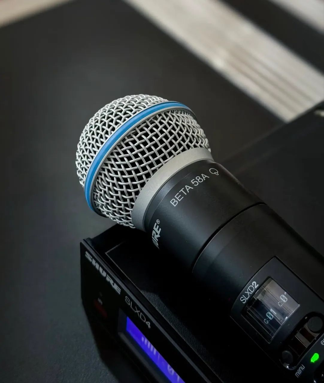 Microfone SHURE SLXD-ORIGINAL. 