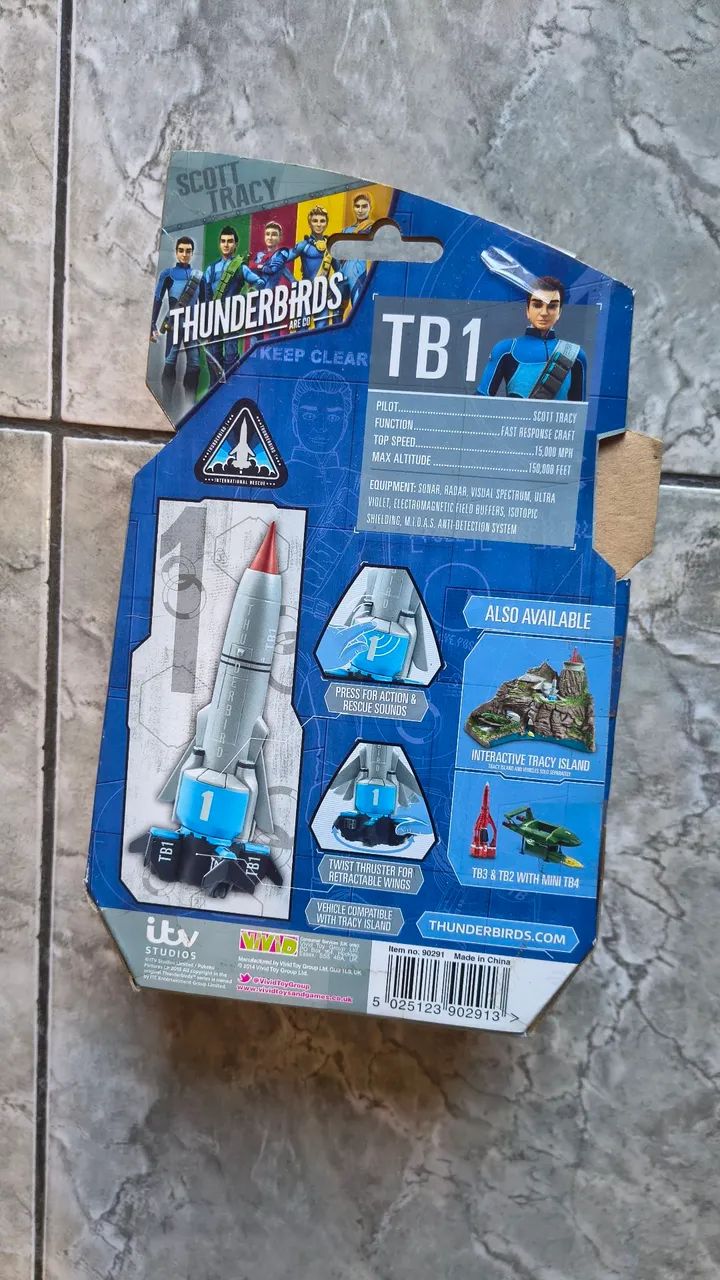 Thunderbird 1 - TB1 na caixa  - Foto 2