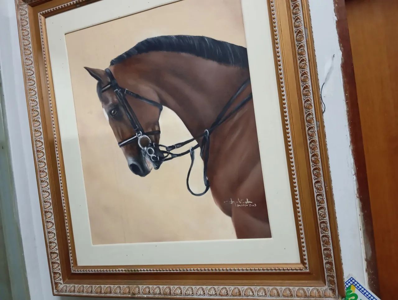 Quadro cabeça de cavalo 