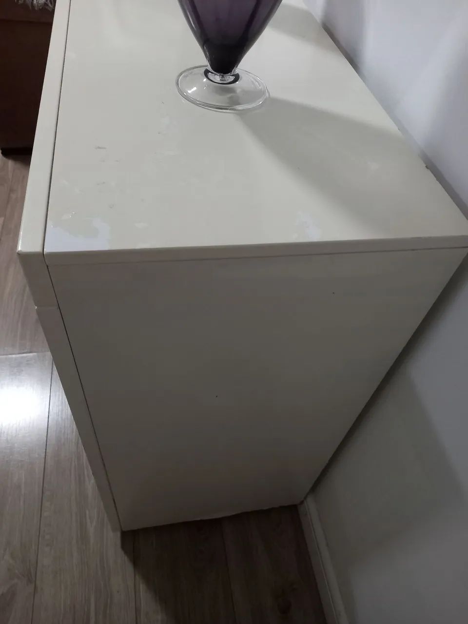 Buffet usado.branco laqueado.  - Foto 5