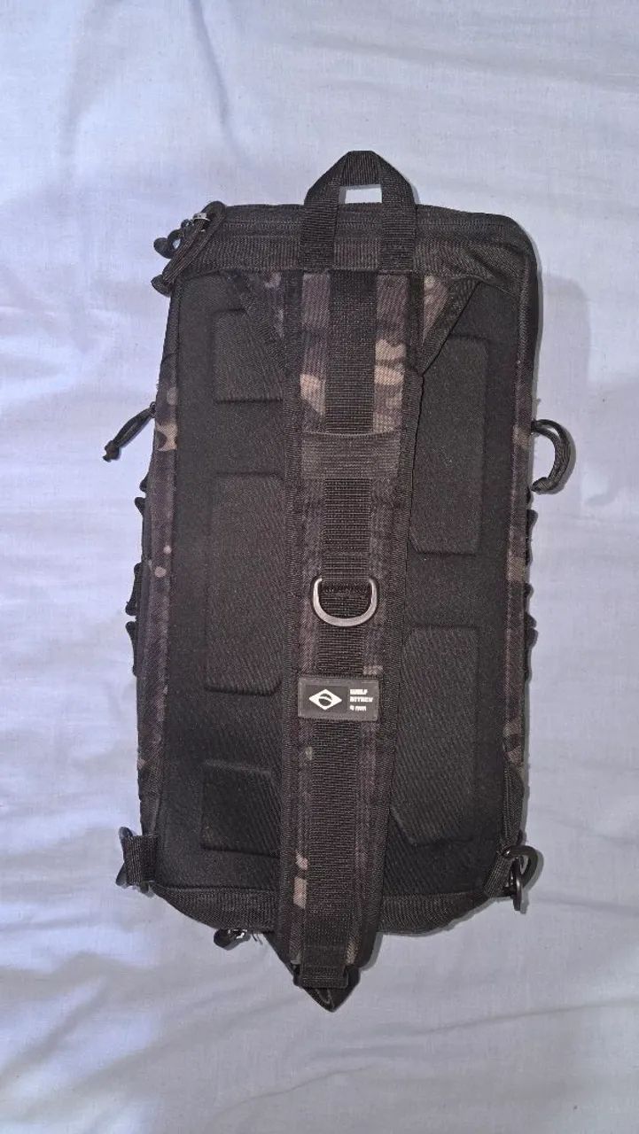 Mochila Transversal Wolf Attack - 9MM Double Black - Foto 3