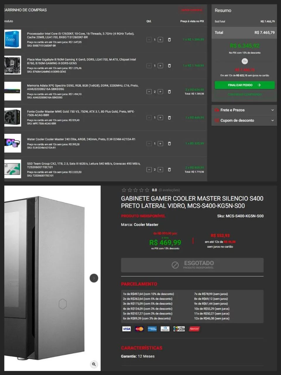 PC I5 12600k, 16GB, 2TB, B660 Wi-Fi e Bluetooth  - Foto 5