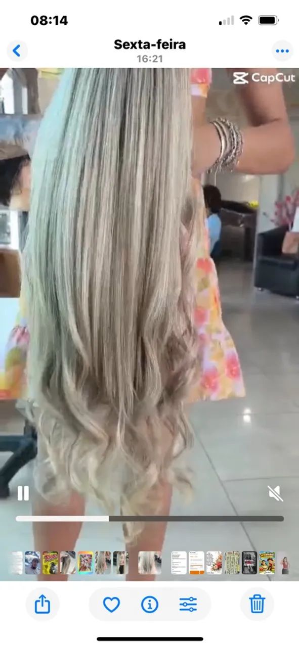 Mega hair com topo ( cabelo brasileiro) 