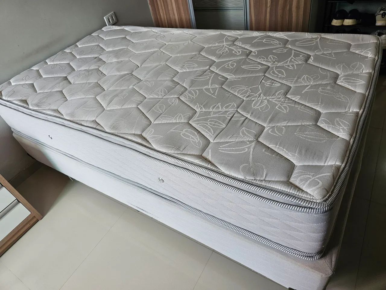 Cama Solteirao Onix Libre 200x110 Molas Ensacadas - Foto 4