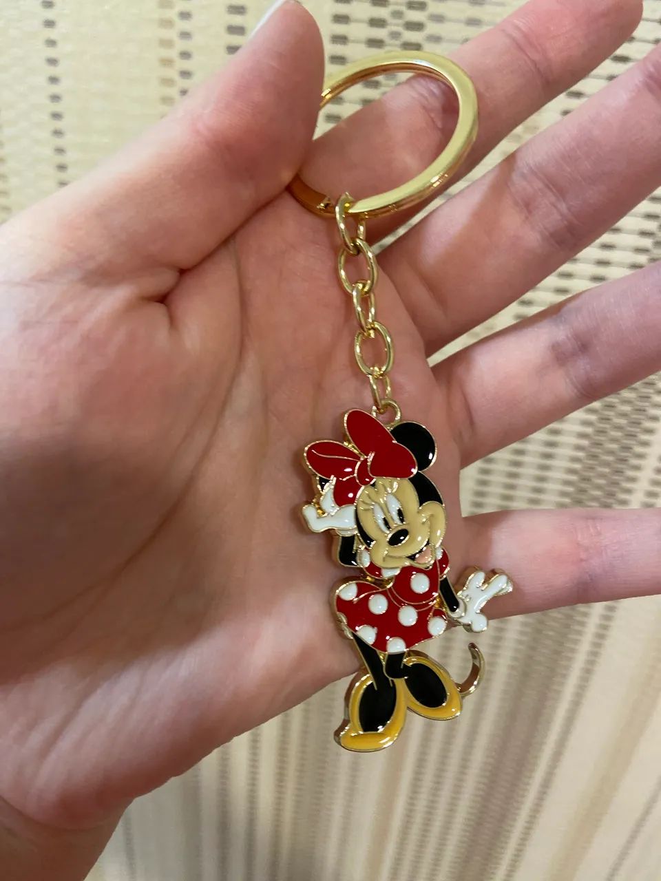 Chaveiros Dourados Disney Mickey & Minnie - Foto 4