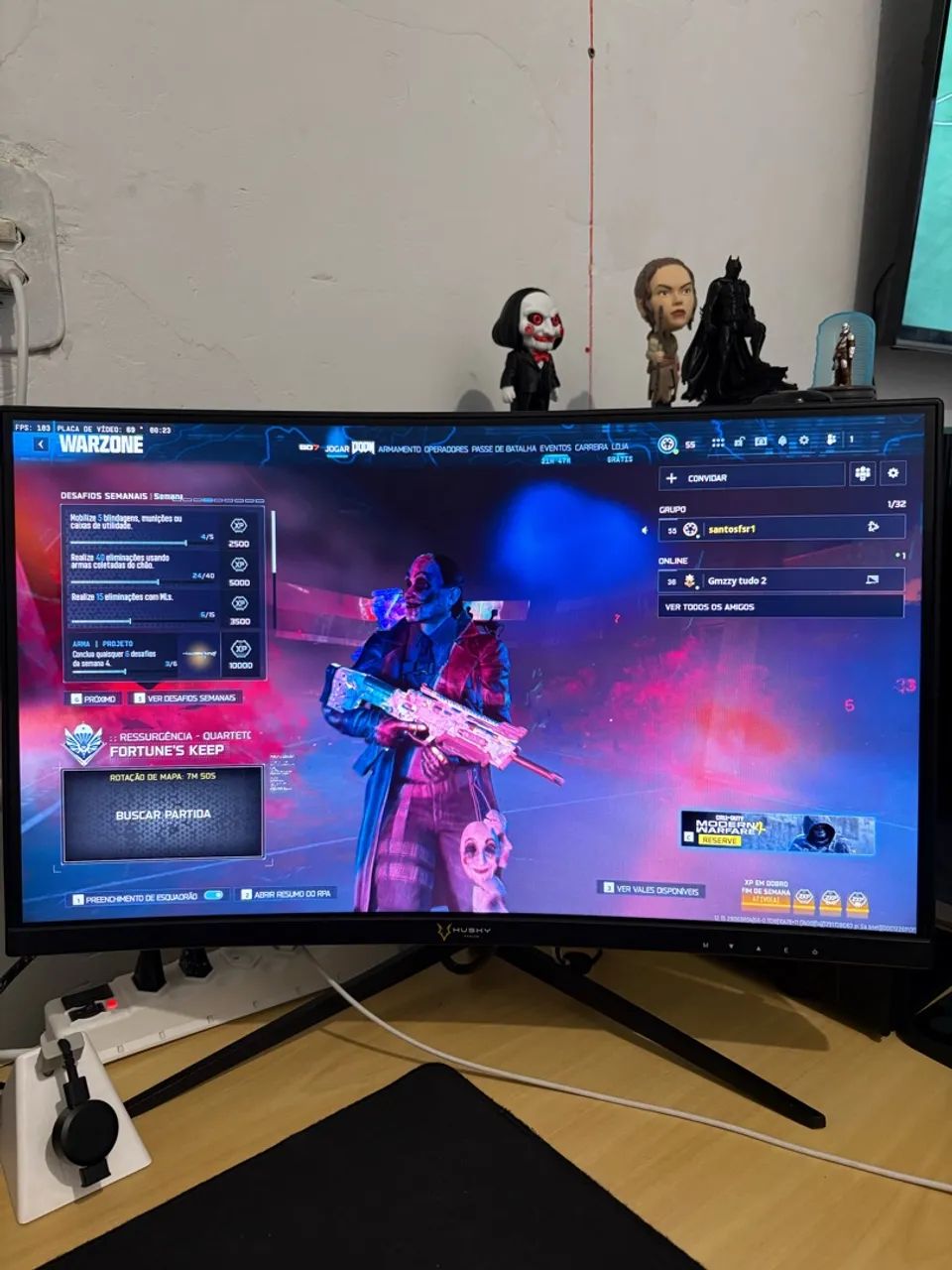 Monitor gamer Husky