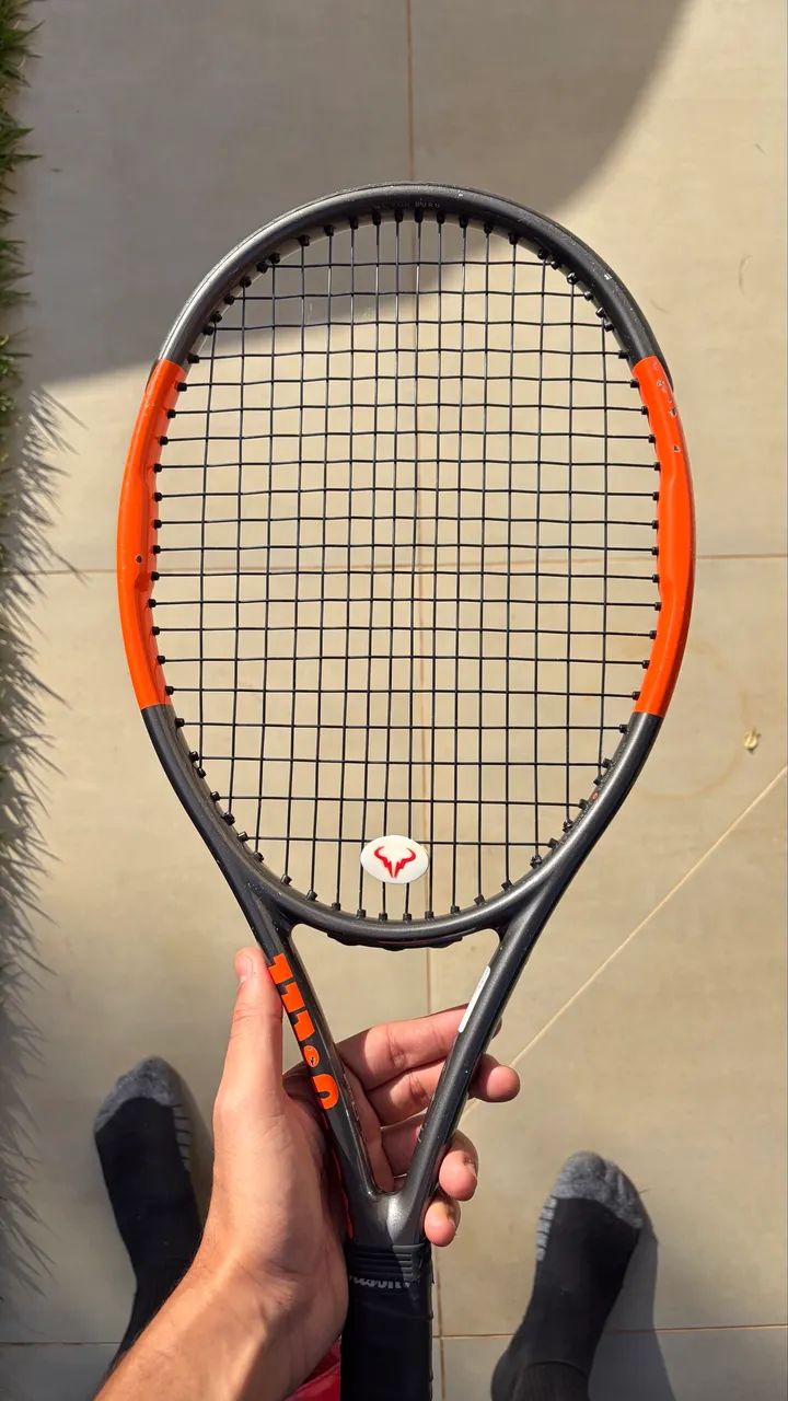 Raquete wilson burn 95cv - Esportes de Quadra e Ao Ar Livre