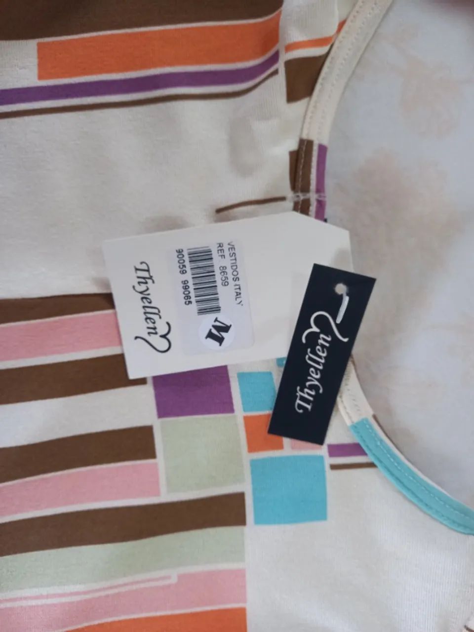 Vestido clássico estampado - primavera/verão - Foto 3