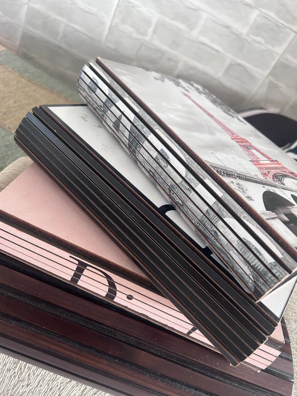Caixas livro MDf