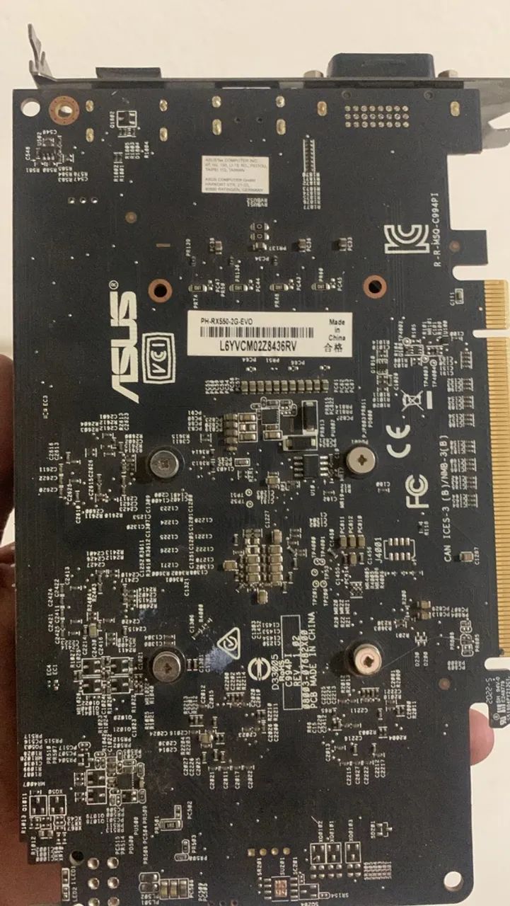 Rx 550 Asus 2gb - Foto 3