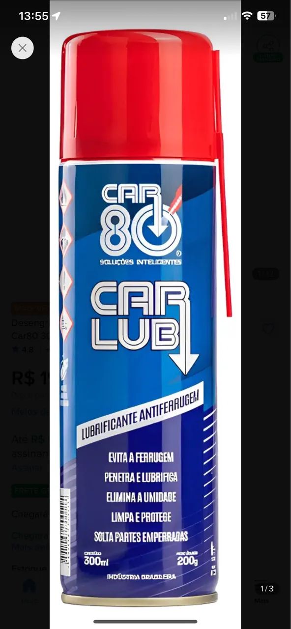 Desengripante car 80 - Foto 2