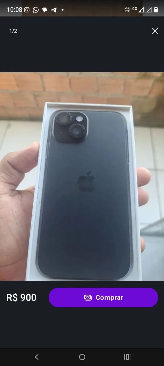iPhone 15 placa com problema o resto em perfeito estado 