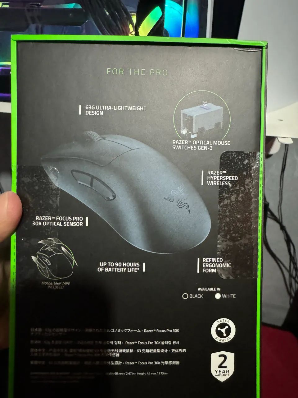 Kit razer teclado e mouse - Foto 3