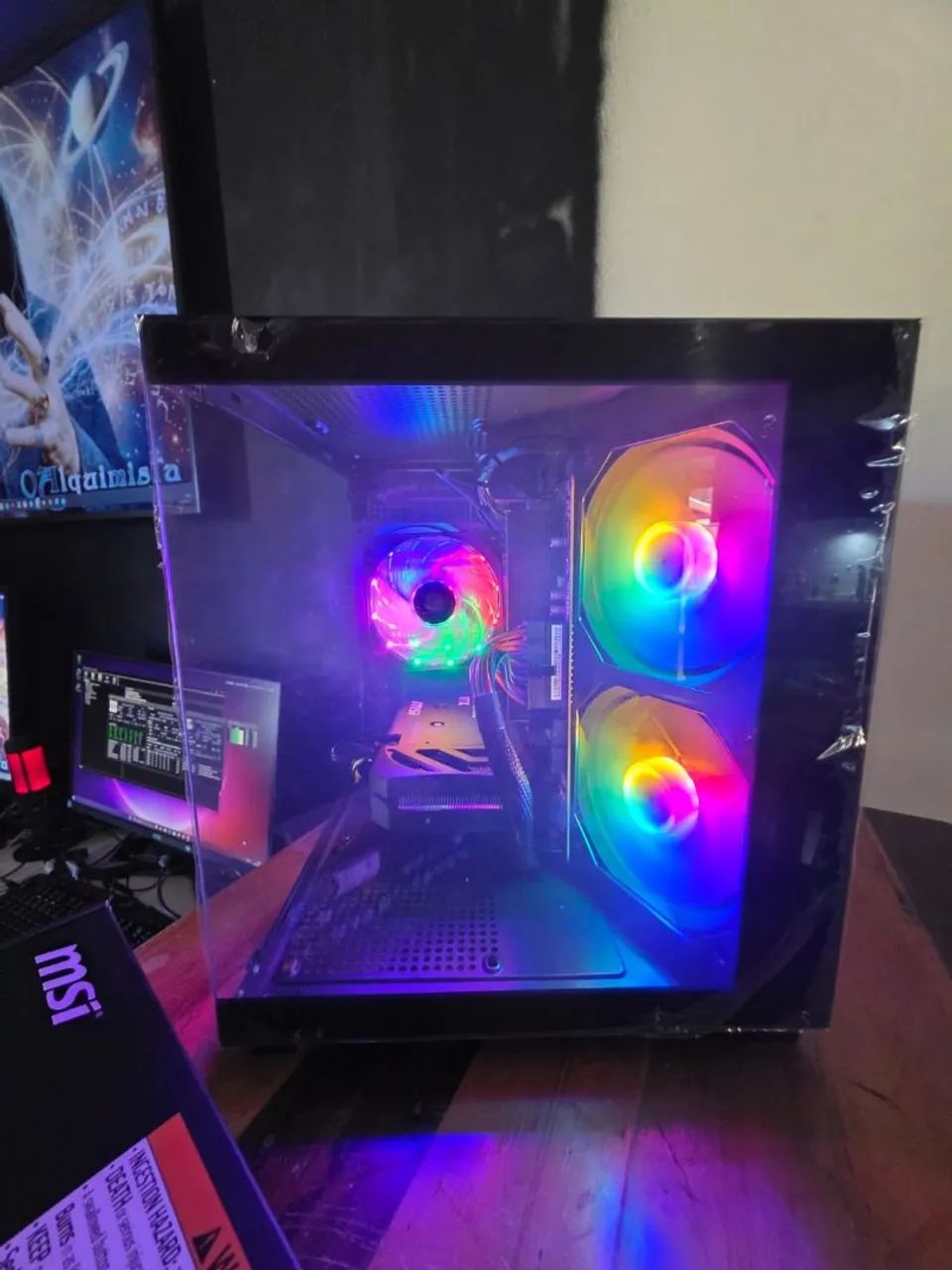 PC GAMER TOPO DE LINHA Ryzen 5 - RTX 5050 - NVME - Foto 3