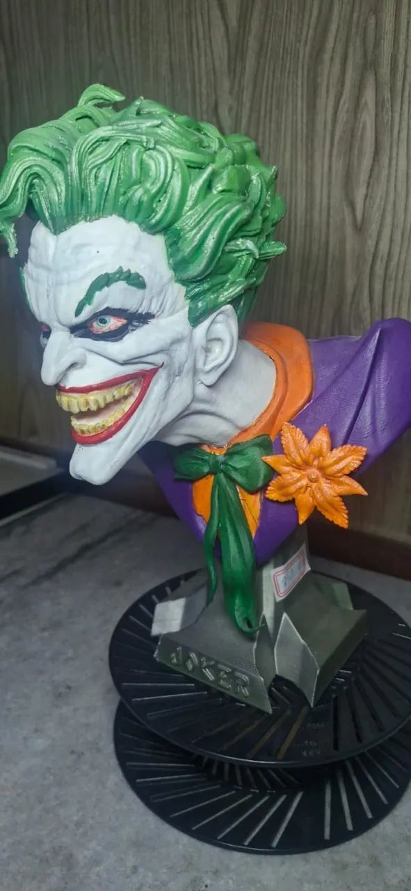 BUSTO CORINGA DE IMPRESSÃO 3D - Foto 4