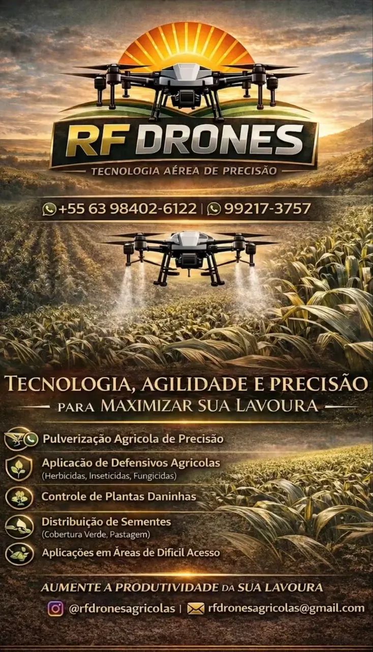 Pulverização agrícola, com a melhor eficiência e cuidado com sua plantação  - Foto 5