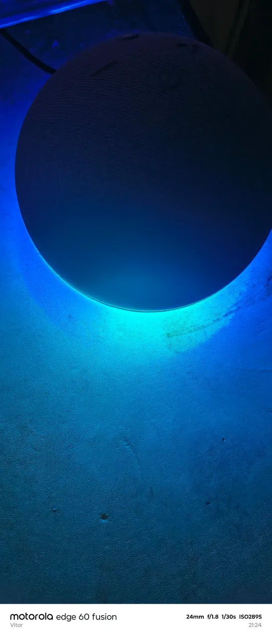 Echo Dot 5ª Geração Azul (Com Caixa) - Foto 3