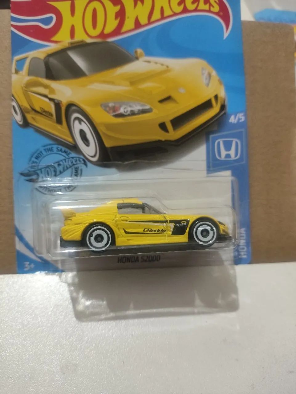 Hot Wheels Honda S2000 amarelo- Mainline - Foto 2