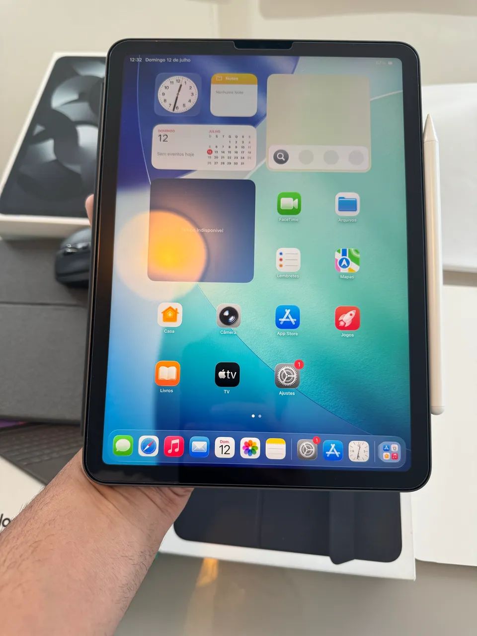 iPad Air M1 - Setup Completo Trabalho e Lazer - Foto 3