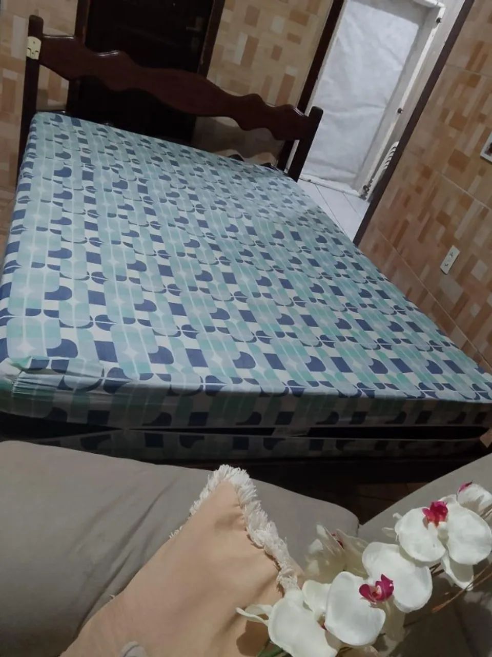 Cama casal com colchão - Foto 2