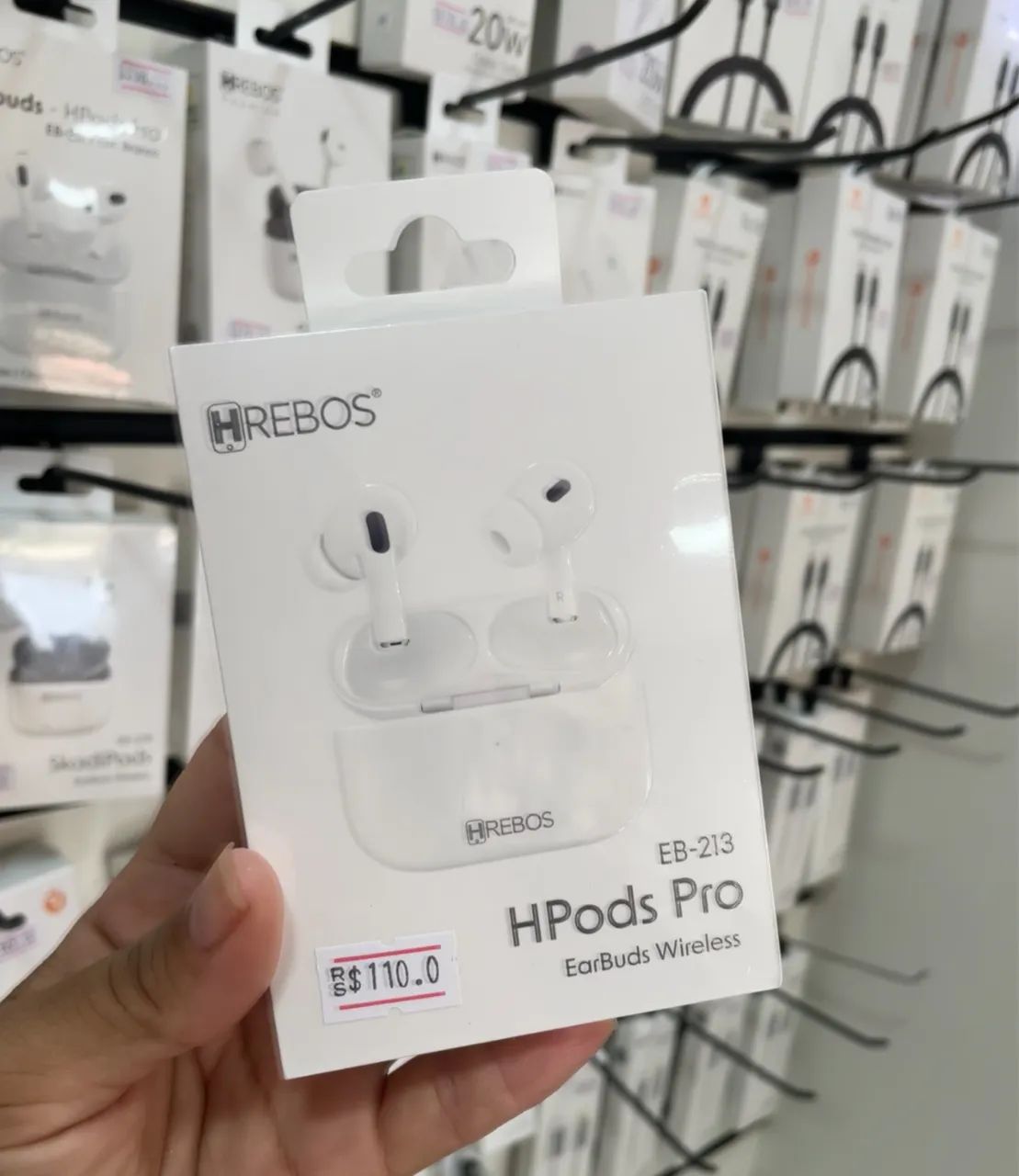Fone Bluetooth HREBOS ORIGINAL  - Foto 2