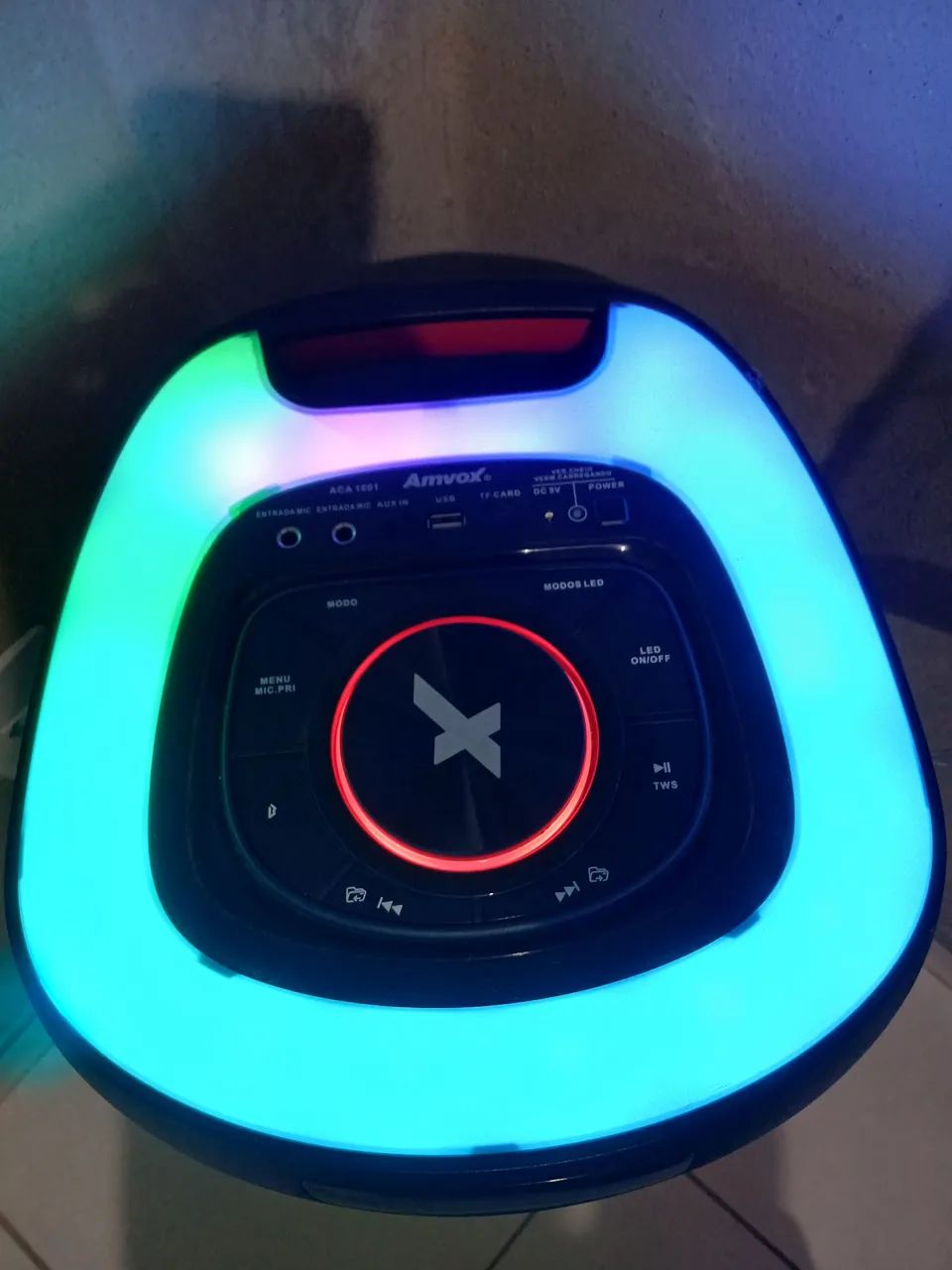 CAIXA DE SOM 1600W AMVOX - Foto 3