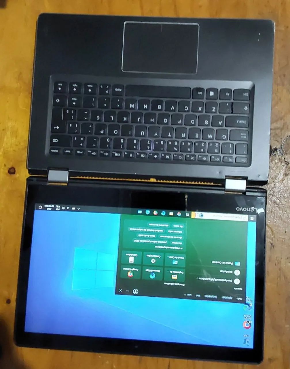 Notebook Lenovo Yoga com tela touch-screen, i5 6 geração,  memória DDR4 e SSD  - Foto 2
