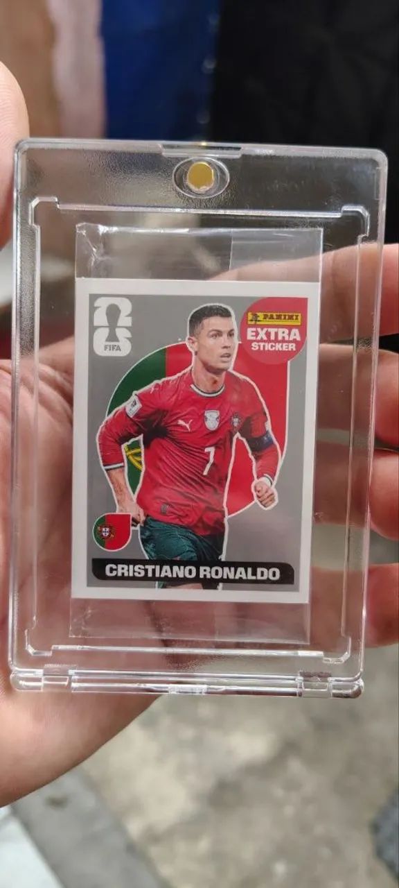 Figurinha extra sticker legends