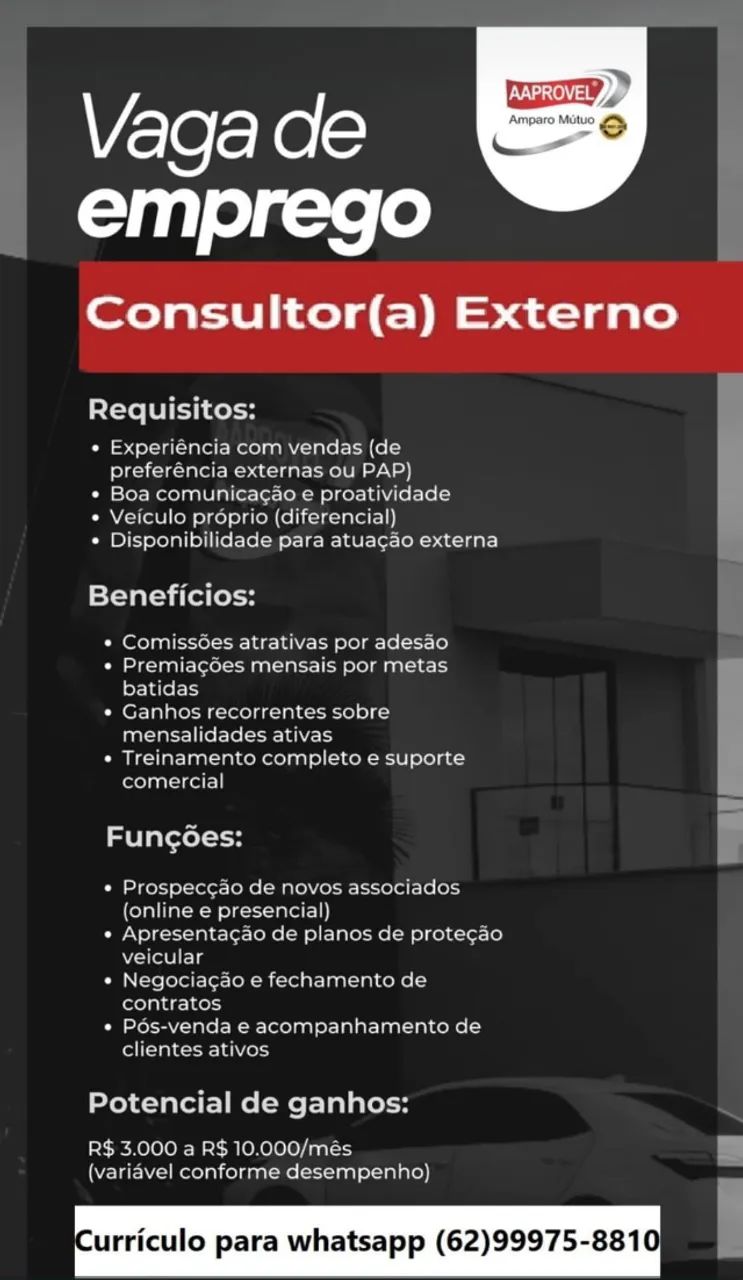 Consultor de vendas