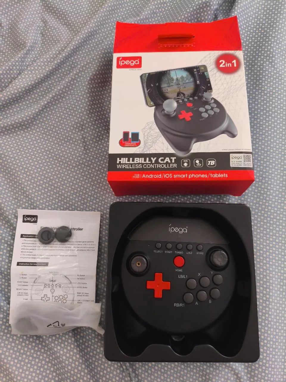 Controle gamer Ipega PG9191 Android/IOS/PC