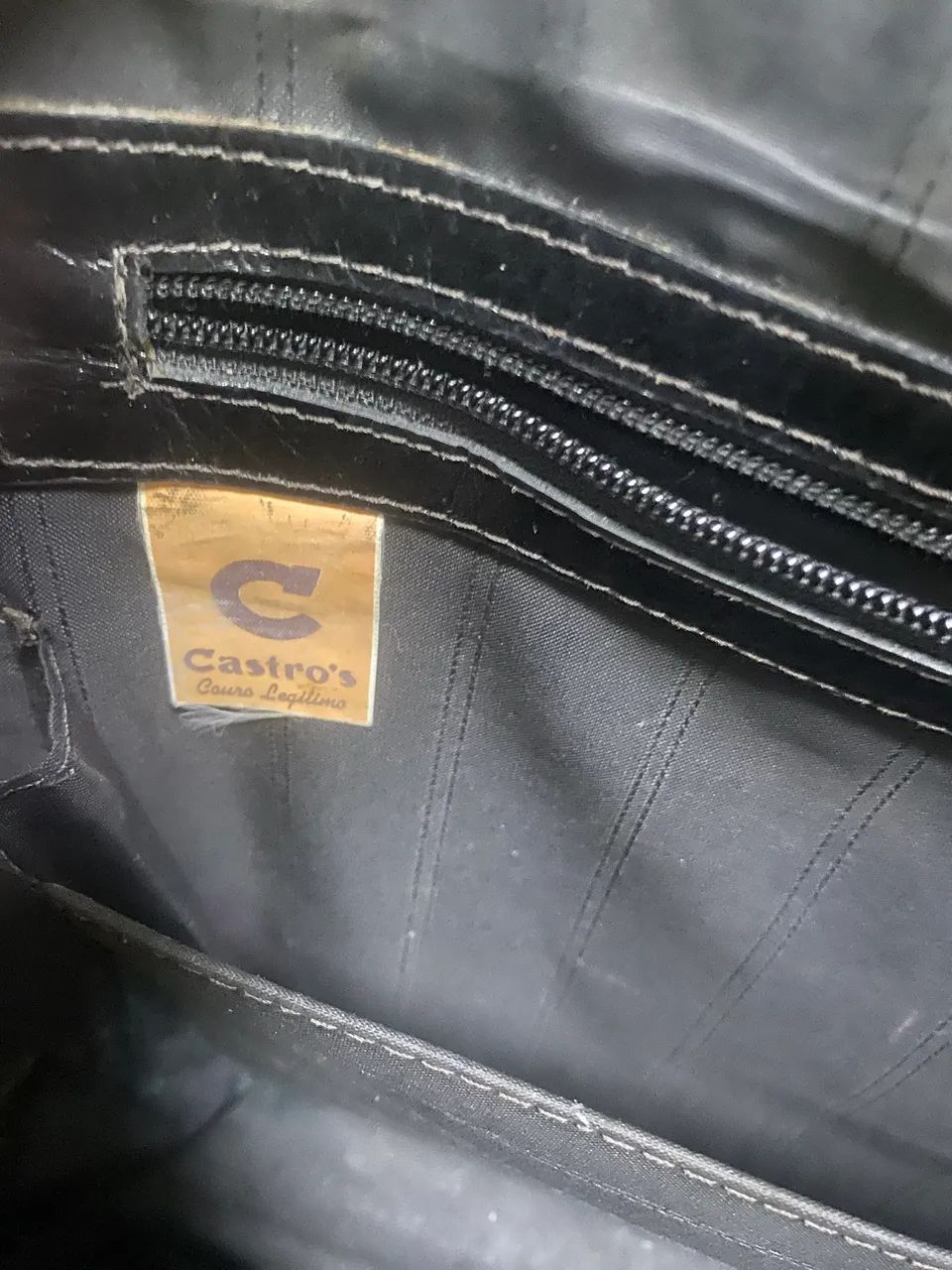 Bolsa feminina Castro couro legítimo  - Foto 5