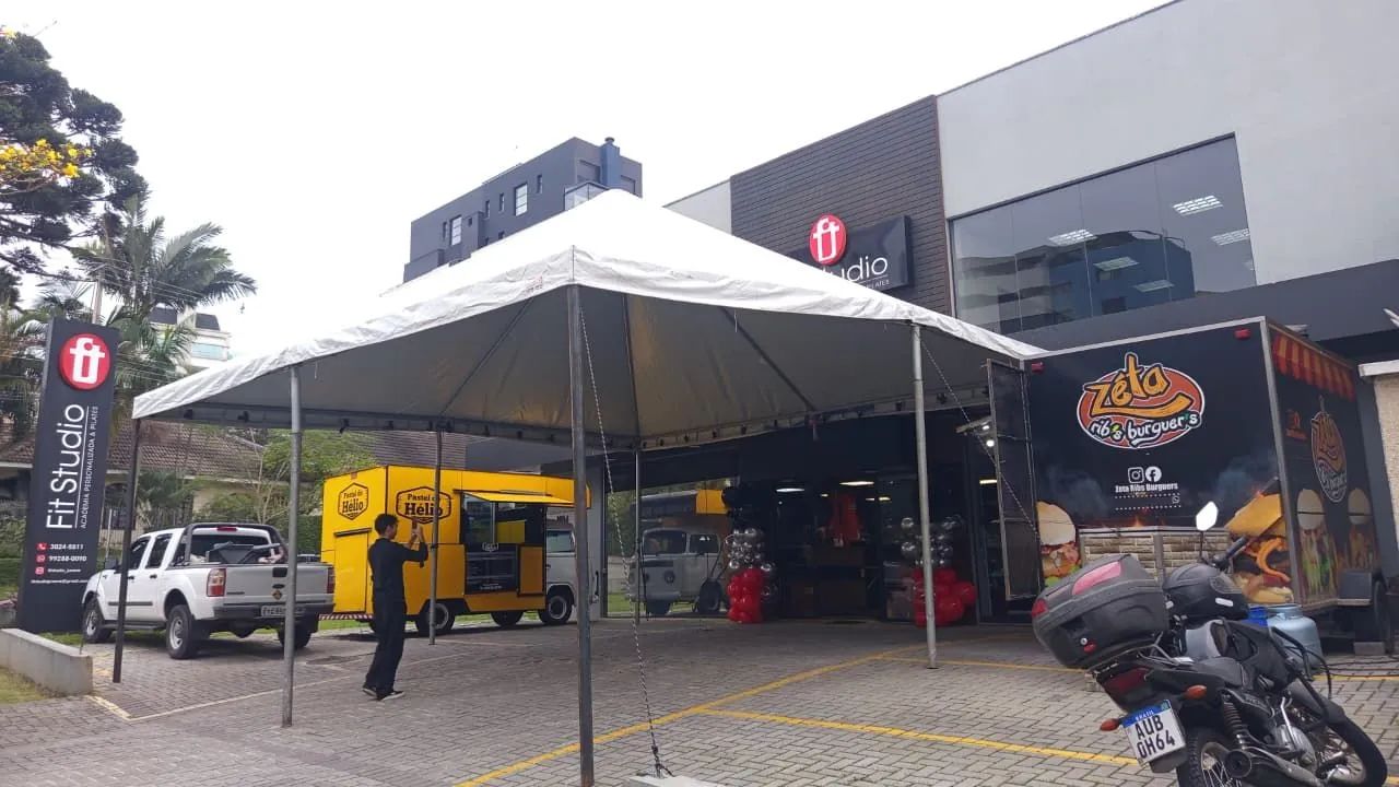 Tenda 10x10 branca  - Foto 3