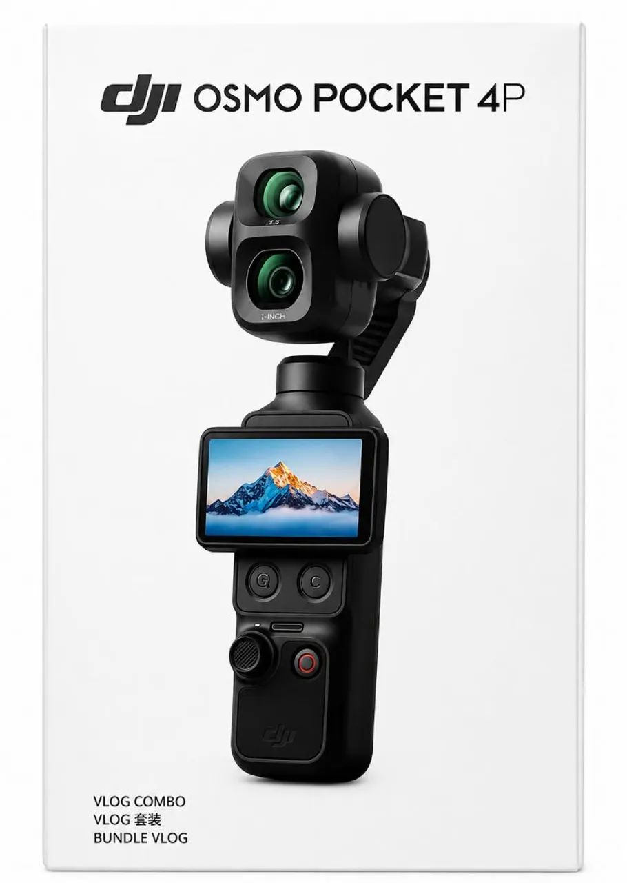 OSMO POCKET 4 Pró a evolução .