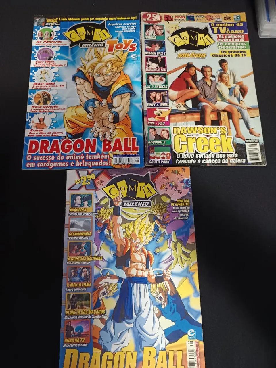 Combo revistas Comix Milênio 
