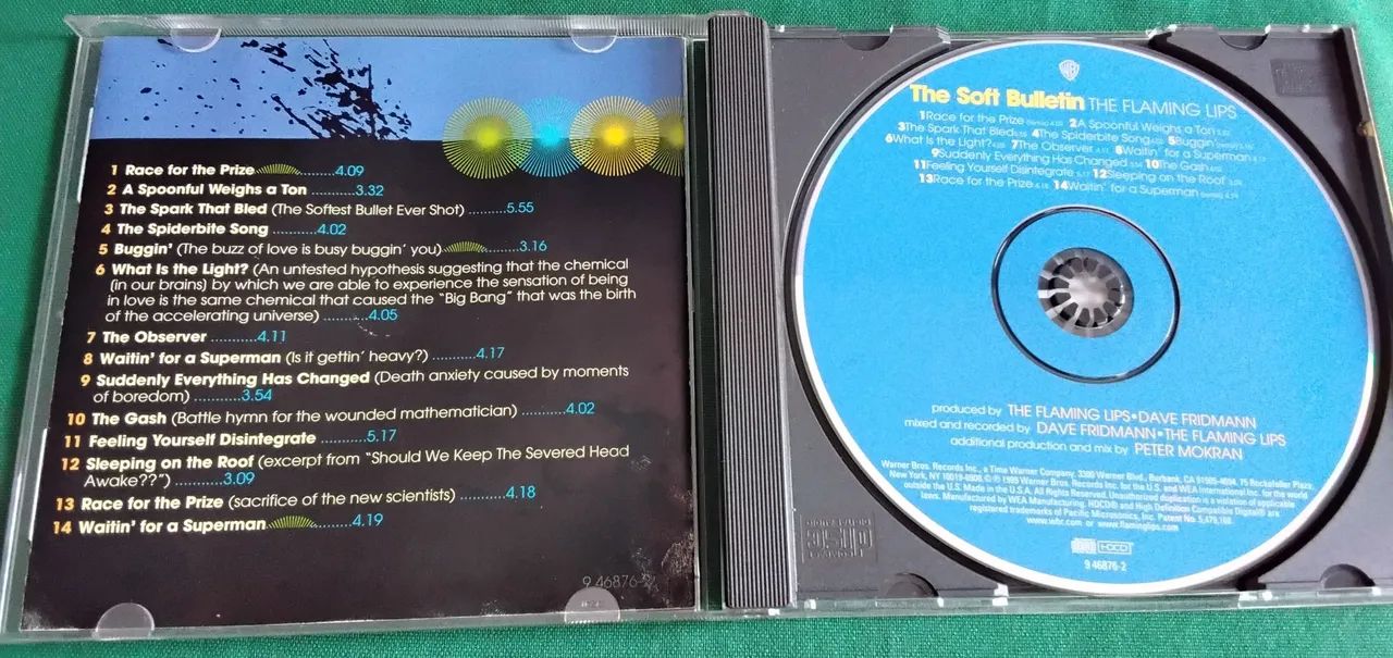 The Flaming Lips * The Soft Bulletin CD - Foto 2