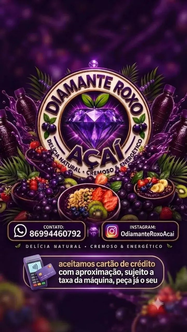 Açaí na garrafa 