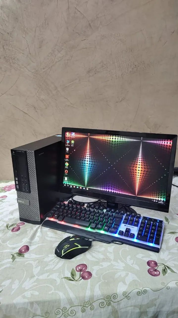 Pc Dell intel Core i5, Memória 8 Gb, Tela 19 Pol, HD 500 Gb, Bem Rápido, Ótimo Estado. - Foto 3