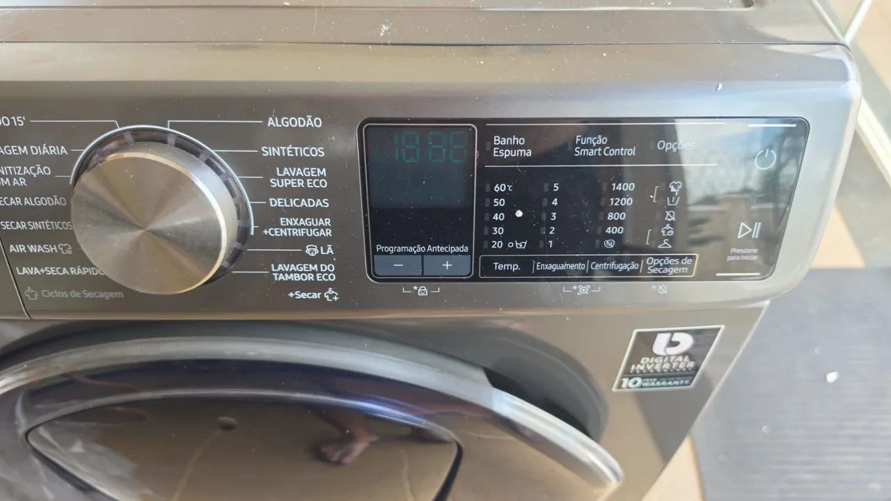 Lava e Seca Samsung Ecobbuble 10,2Kg - 6.0kg - Foto 2